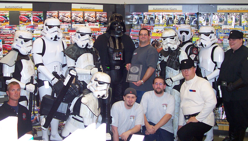 Drew Karpyshyn and the Maryland 501st