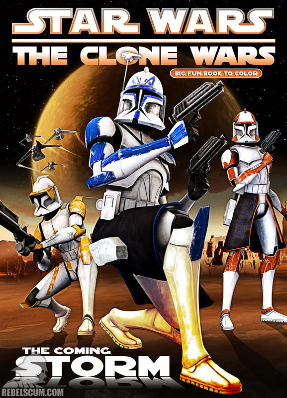 Star Wars: The Clone Wars – The Coming Storm Coloring Book - Softcover