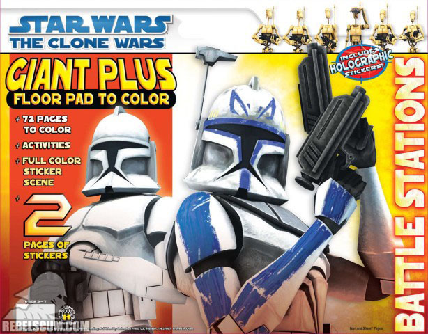 Star Wars: The Clone Wars – Battle Stations Coloring Book