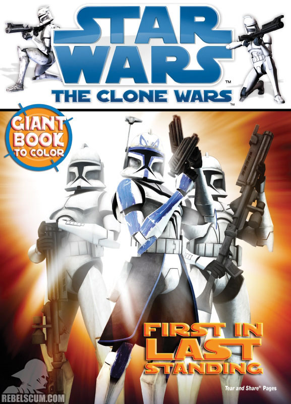 Star Wars: The Clone Wars – First In Last Standing Coloring Book