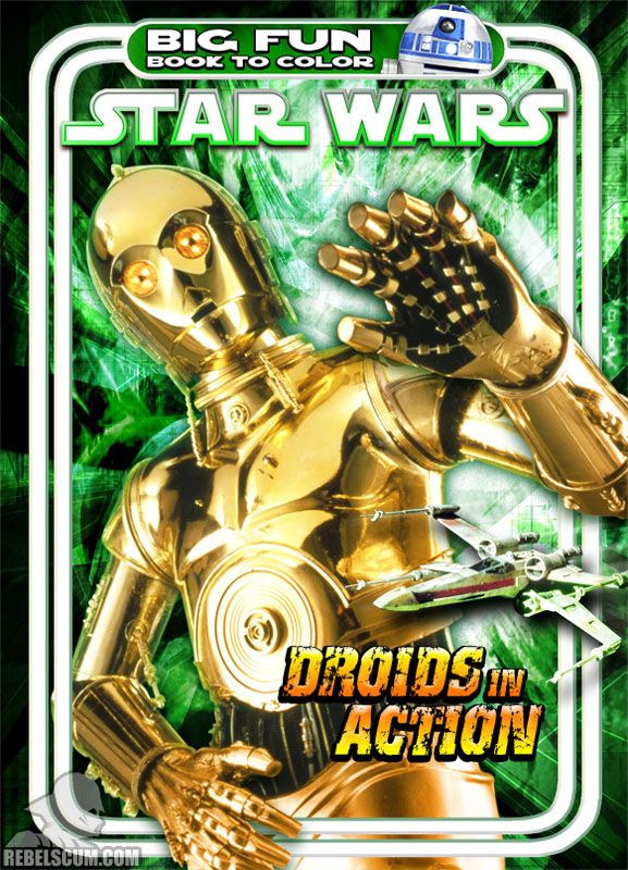 Star Wars: Droids in Action Coloring Book