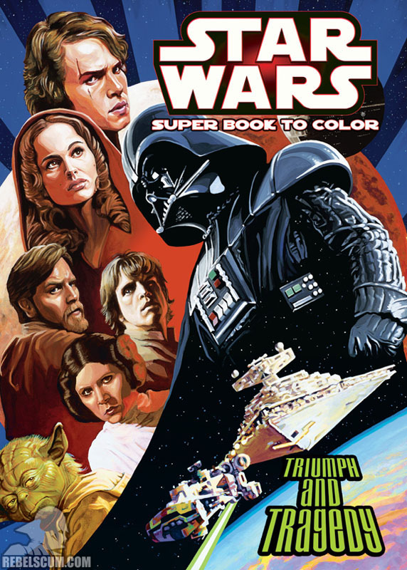 Star Wars: Triumph and Tragedy Coloring Book