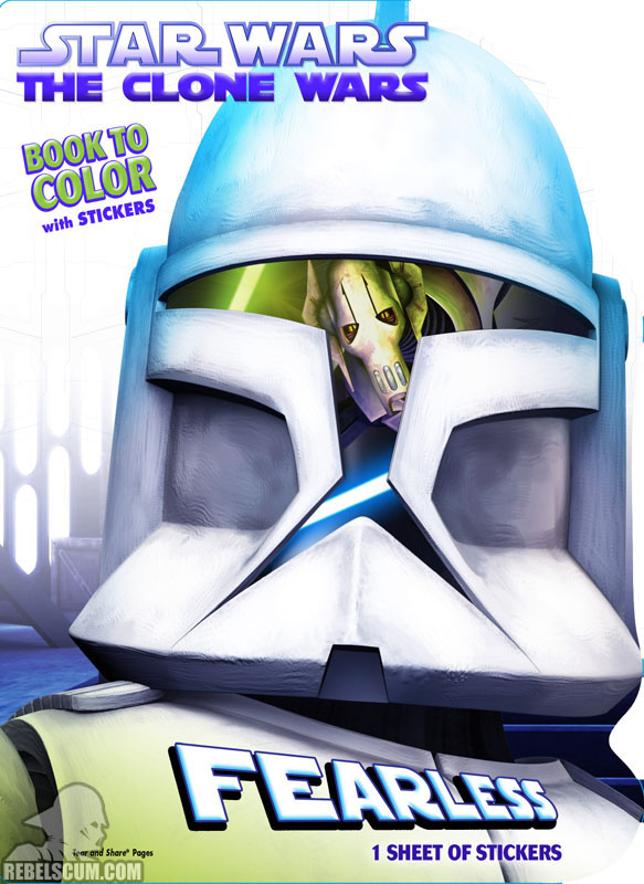 Star Wars: The Clone Wars  Fearless Coloring Book