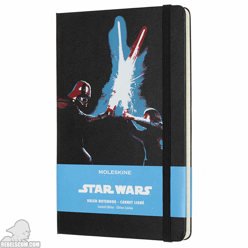 Moleskine Limited Edition Star Wars, Large, Ruled, Lightsaber Duel, Hard Cover - Hardcover