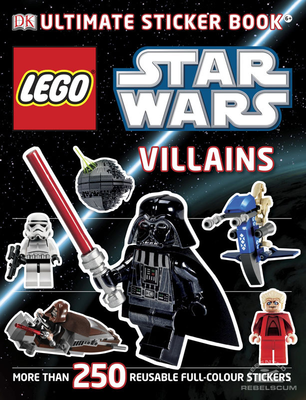 LEGO Star Wars Villains Ultimate Sticker Book - Softcover