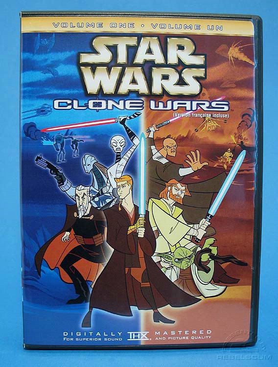 <i>Clone Wars</i> Volume One DVD (Canadian Version)