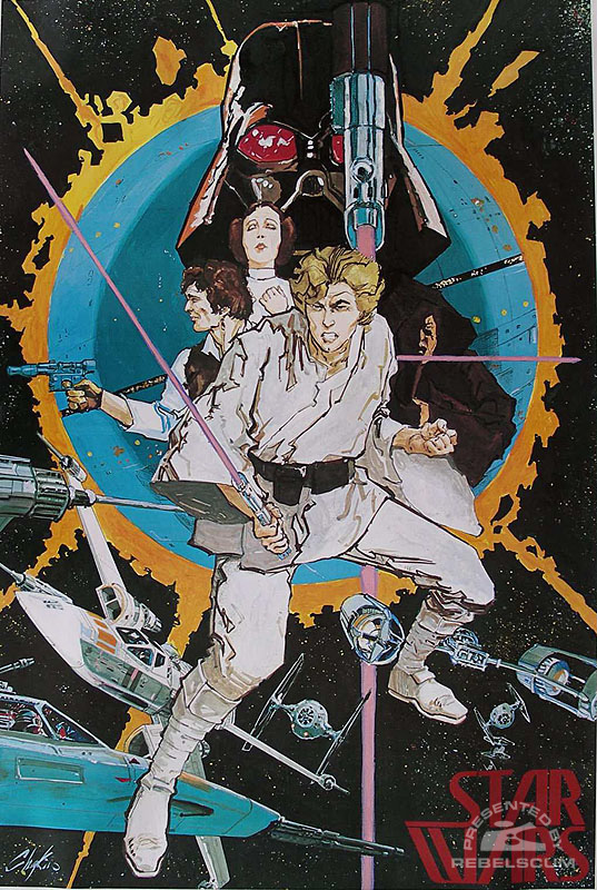 1976 San Diego Comic Con Poster by Howard Chaykin