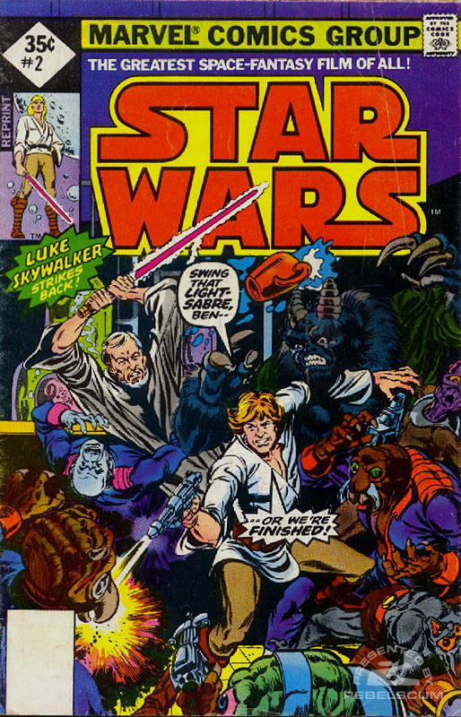Star Wars (Marvel) 2 (direct market reprint; 35 variant)