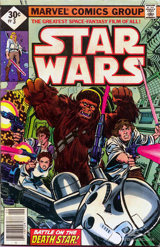 Star Wars (Marvel) 3 (direct market 99edition with UPC code)