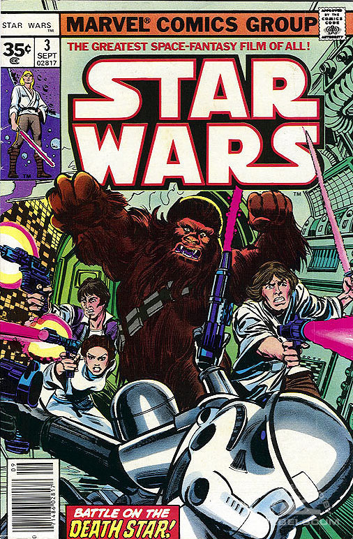 Star Wars (Marvel) #3 (newsstand edition; 35 variant)