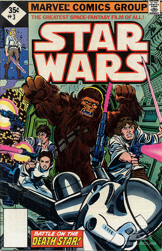 Star Wars (Marvel) 3 (direct market reprint; 35 variant)