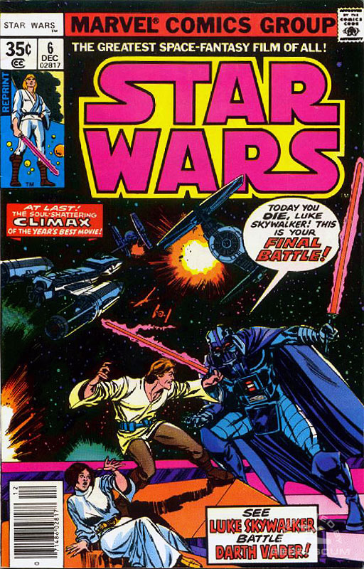 Star Wars (Marvel) 6 (newsstand reprint)