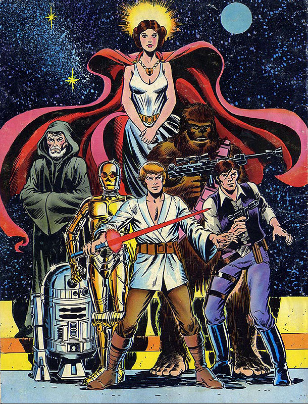 Marvel Special Edition featuring Star Wars 1 (back cover)