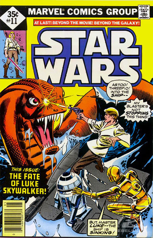 Star Wars (Marvel) #11 (direct market edition with UPC code)