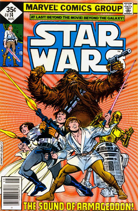 Star Wars (Marvel) #14 (direct market edition with UPC code)