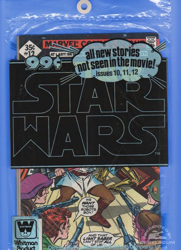 Marvel Star Wars 10-12 (Whitman, Bagged back)