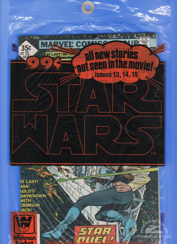 Marvel Star Wars 13-15 (Whitman, Bagged back)