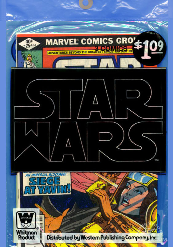 Marvel Star Wars #23-25 (Whitman, Bagged back)