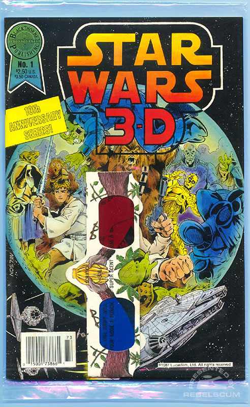 Star Wars 3-D #1 (Bagged, style 1 glasses)