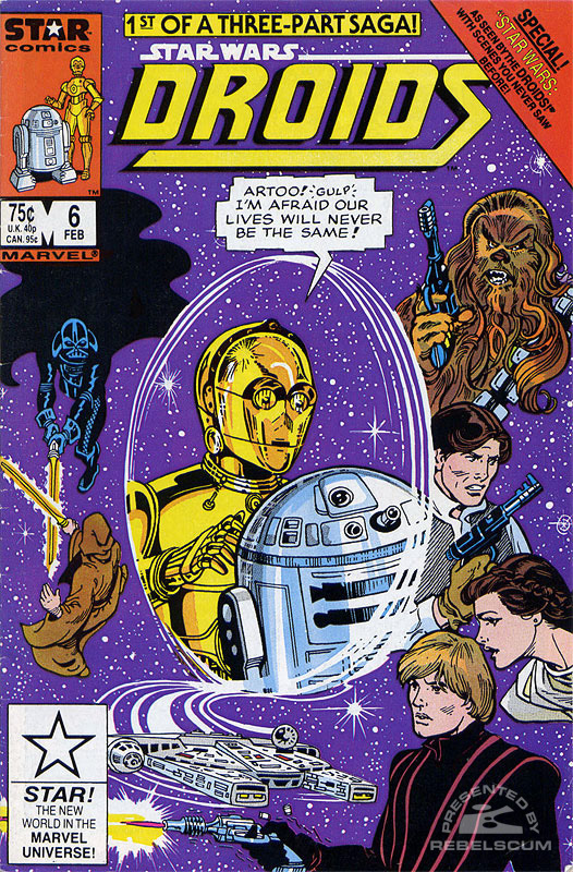 Droids (Marvel) 6 (direct market edition)