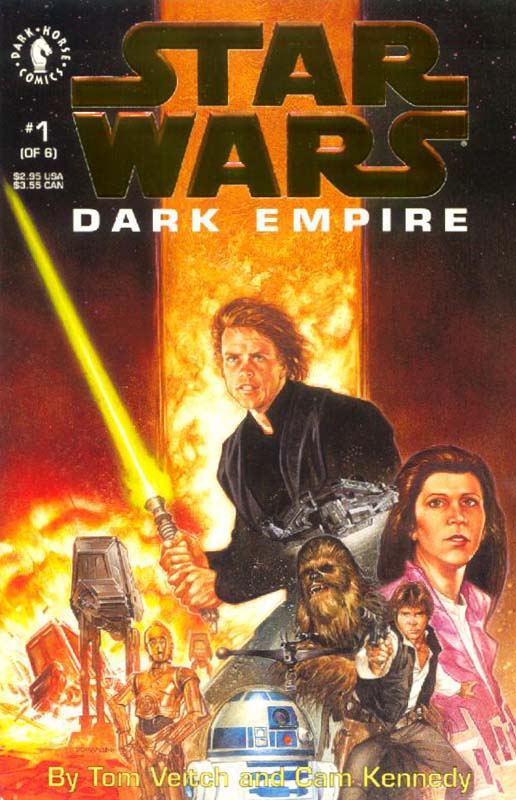 Dark Empire 1 Gold Cover
