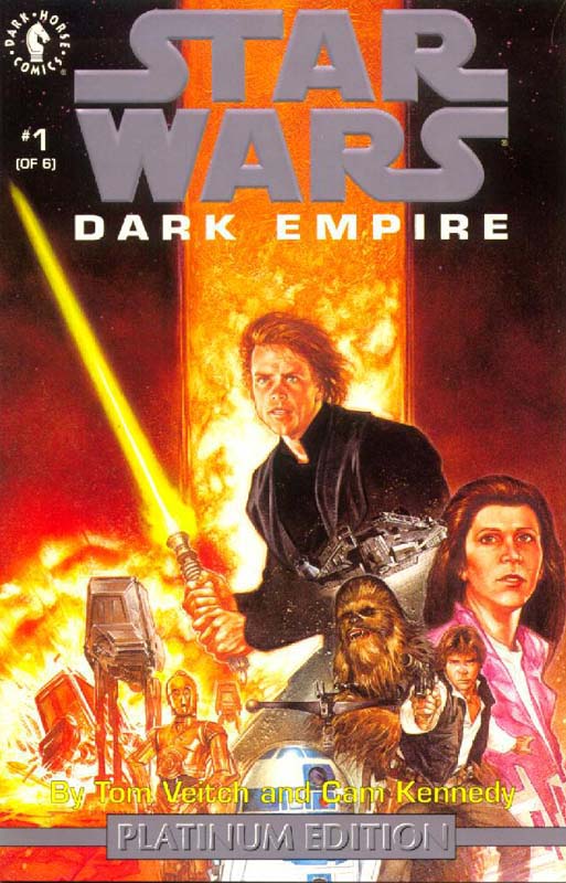 Dark Empire 1 Platinum Cover