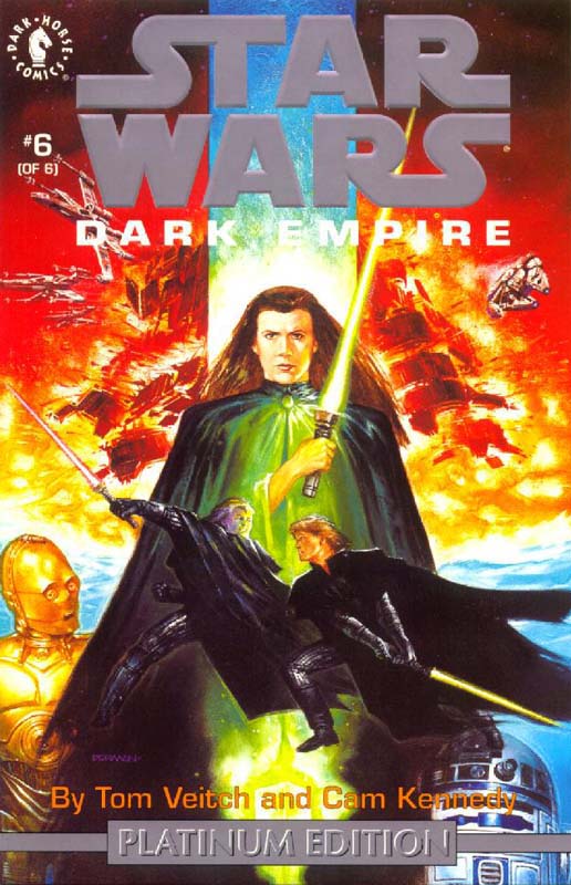 Dark Empire 6 Platinum Cover