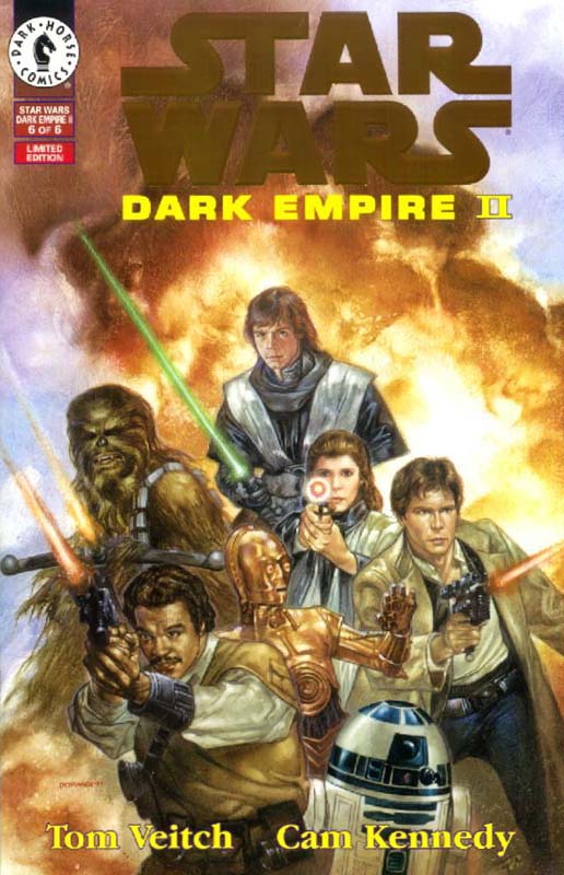 Dark Empire II 6 (Gold Logo)