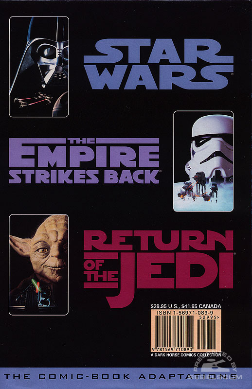 Classic Star Wars Box Set (Back)