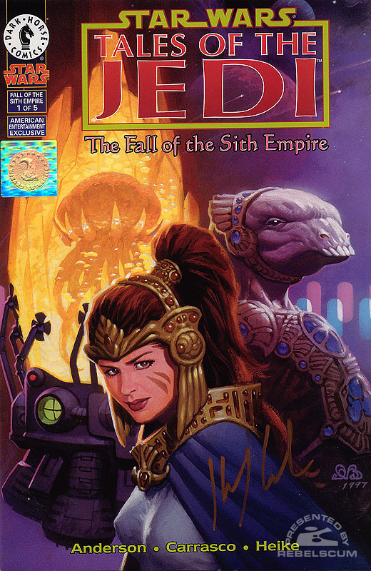 The Fall of the Sith Empire 1 (American Entertainment Exclusive cover by Den Beauvais)