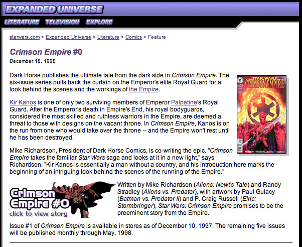 Crimson Empire 0