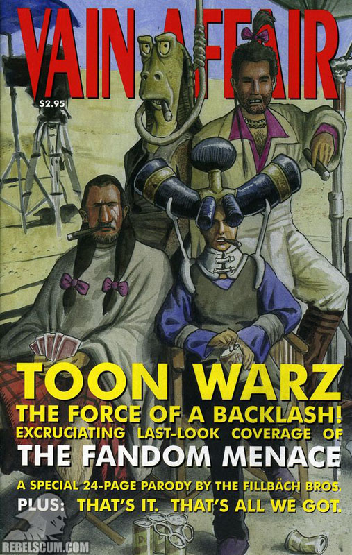 Toon Warz 1/8: The Fandom Menace (Crilley 'Vain Affair' cover variant)