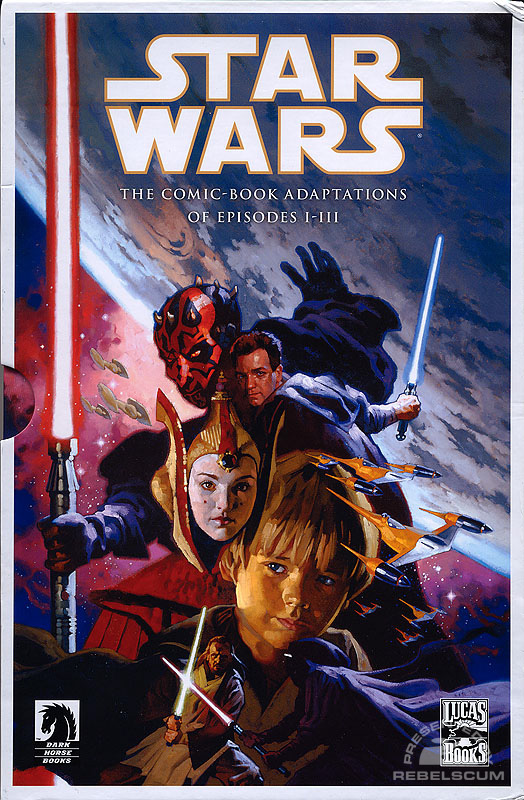 Star Wars: Episodes I-III Slipcased Graphic Novel Set