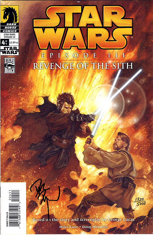 Revenge of the Sith 4 (Dynamic Forces Limited Edition, signed by Dave Dorman)