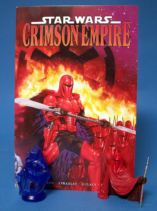 Crimson Empire Trade Paperback with Bust-Up Set