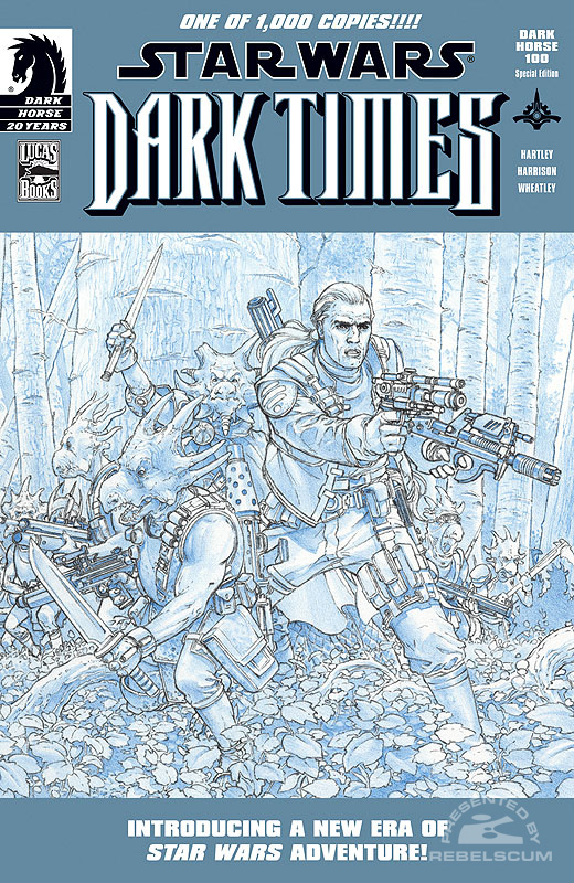 Dark Times 1 (Dark Horse 100 limited cover; 1000 copies)