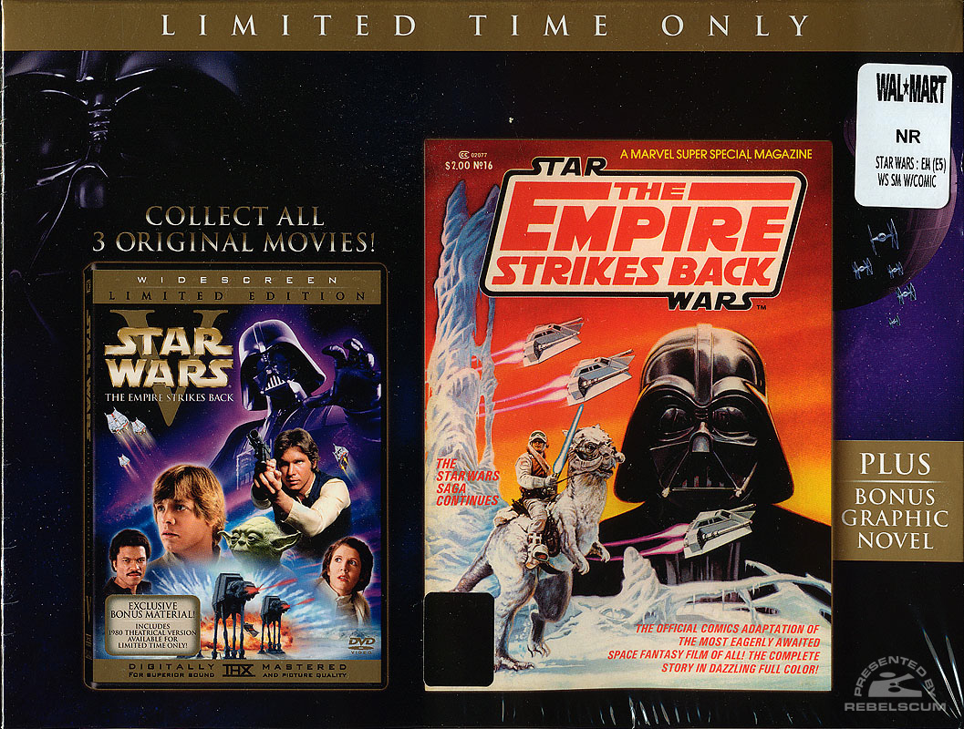 The Empire Strikes Back (Wal*Mart DVD) Box Front