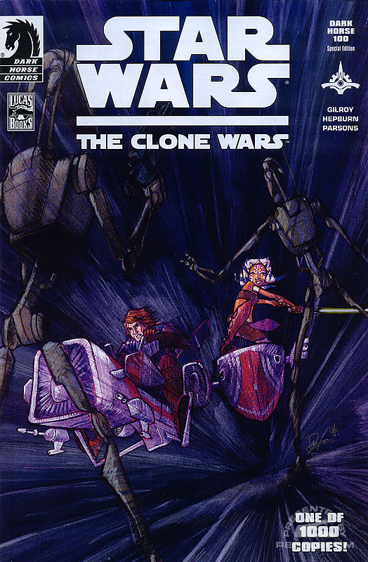 The Clone Wars 1 (Dark Horse 100 limited cover)