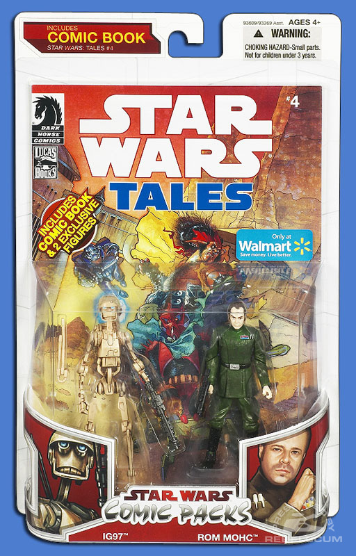 Star Wars: The Legacy Collection 09 Comic Pack Wal*Mart Exclusive 10 Packaging