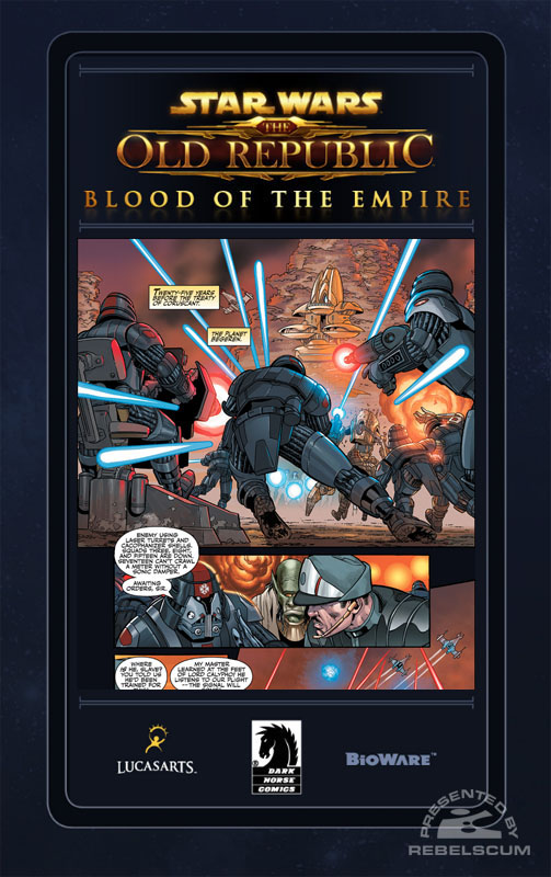 The Old Republic – Blood of the Empire #1