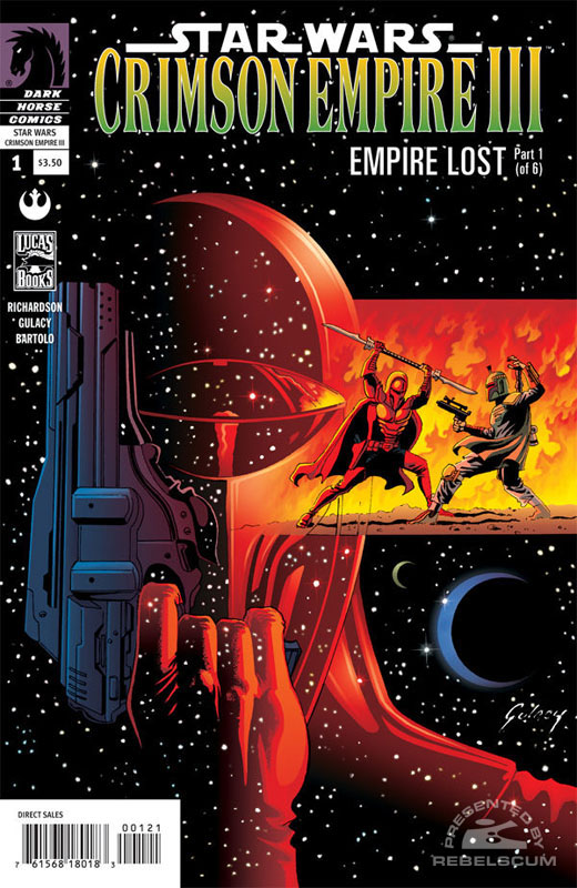 Crimson Empire III (Paul Gulacy alternate cover)