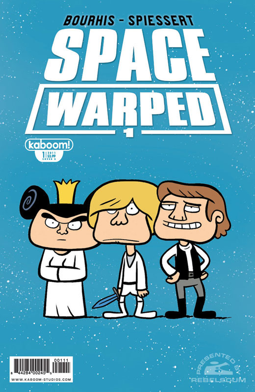 Space Warped #1 (Alternate Cover)