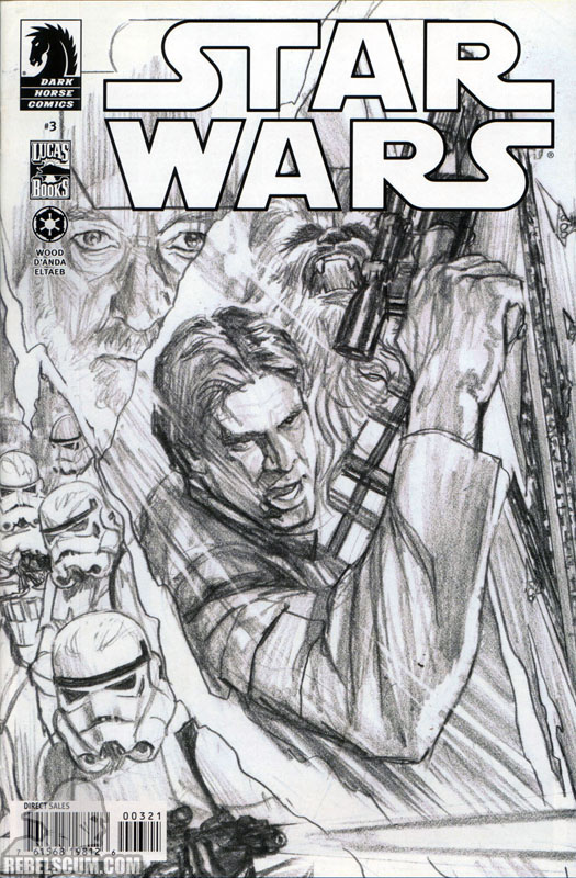 Star Wars 3 (Alex Ross sketch variant)