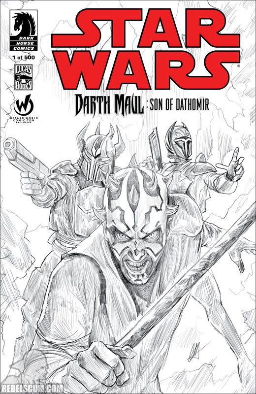 Darth Maul: Son of Dathomir 1 (Wizard World Atlanta 2014 sketch variant)