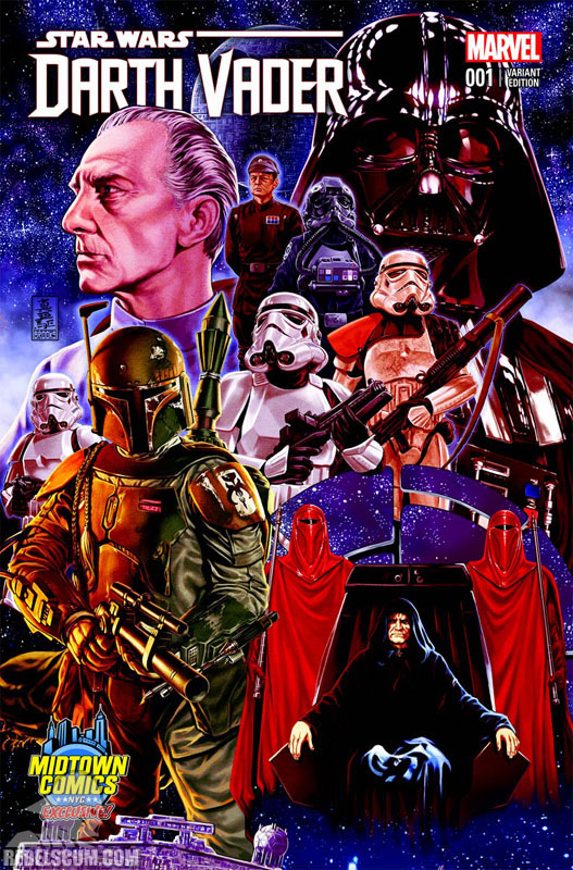 Darth Vader 1 (Mark Brooks Midtown Comics variant)