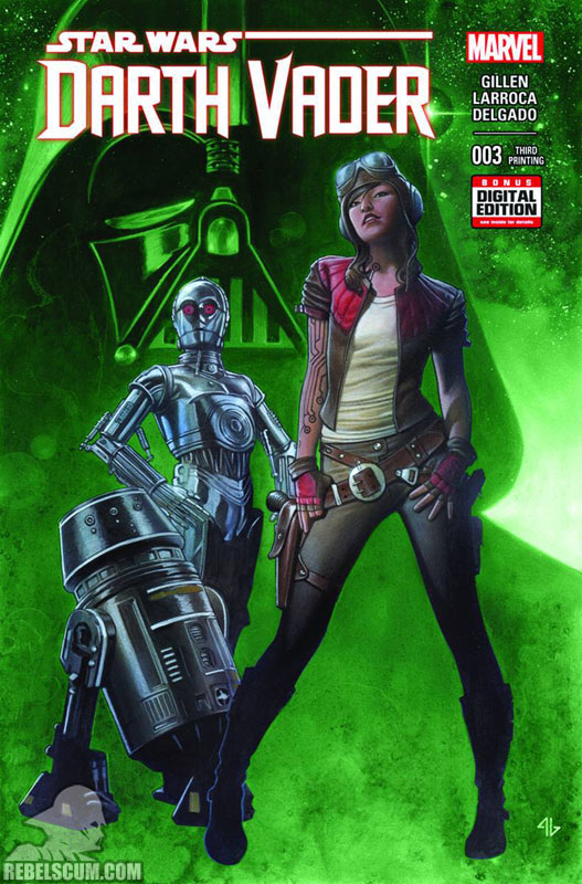 Darth Vader 3 (3rd printing - June 2015)