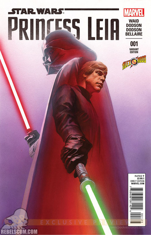 Princess Leia 1 (Alex Ross AlexRoss.com variant)