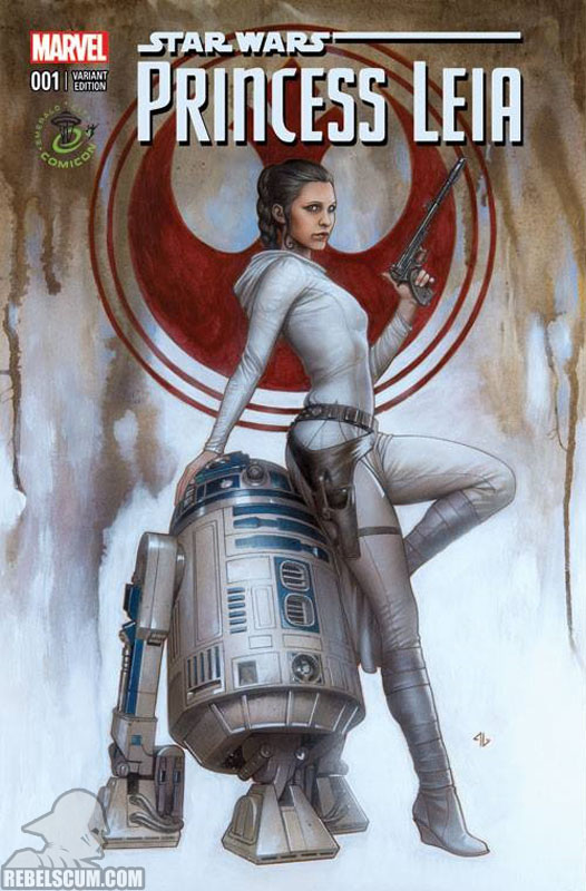 Princess Leia 1 (Adi Granov Emerald City Comic Con variant)