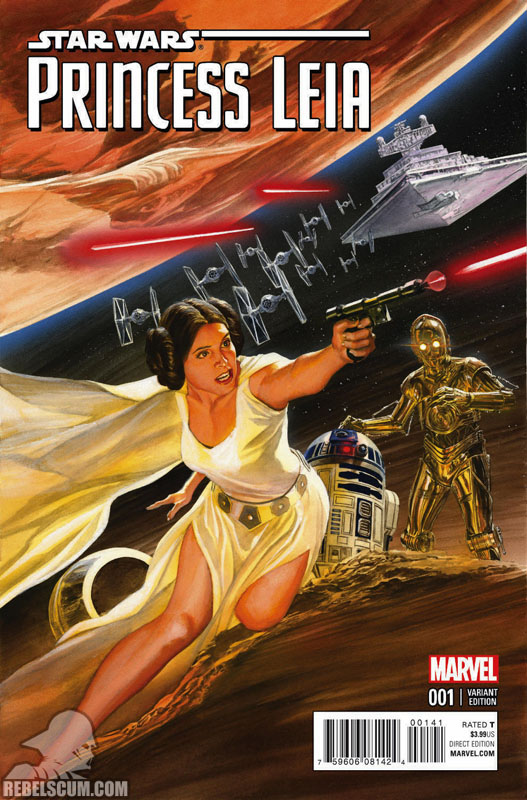 Princess Leia 1 (Alex Ross variant)