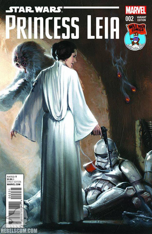 Princess Leia 2 (Gabriele Dell'Otto Mile High Comics variant)